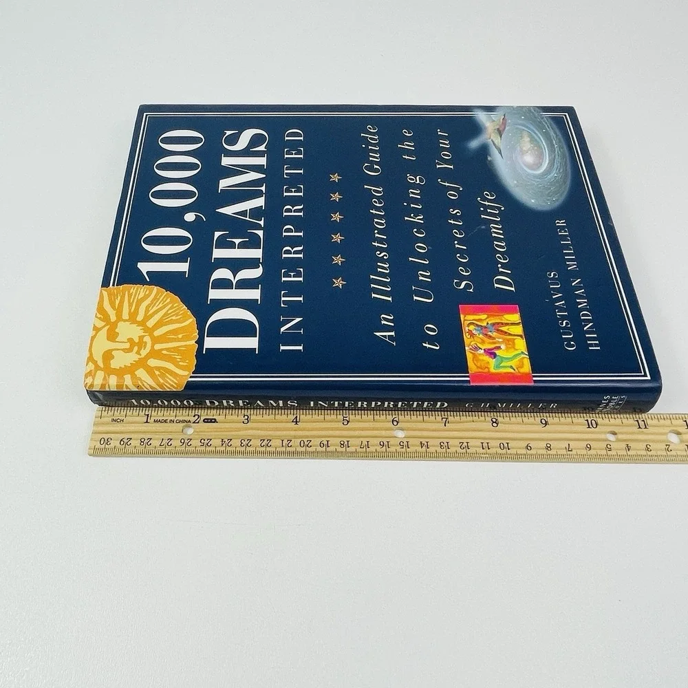 10000 Dreams Interpreted Illustrated Hardcover Book 1998 Gustavus Hindman Miller